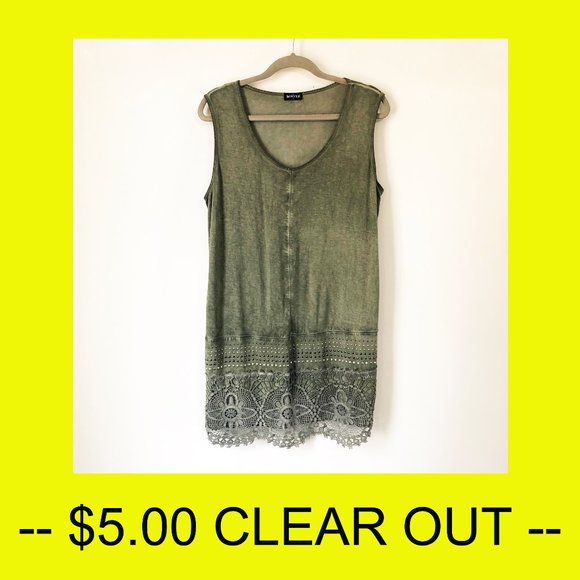 Onyx sleeveless dress or tunic - Picture 1 of 8